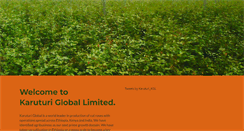 Desktop Screenshot of karuturi.com